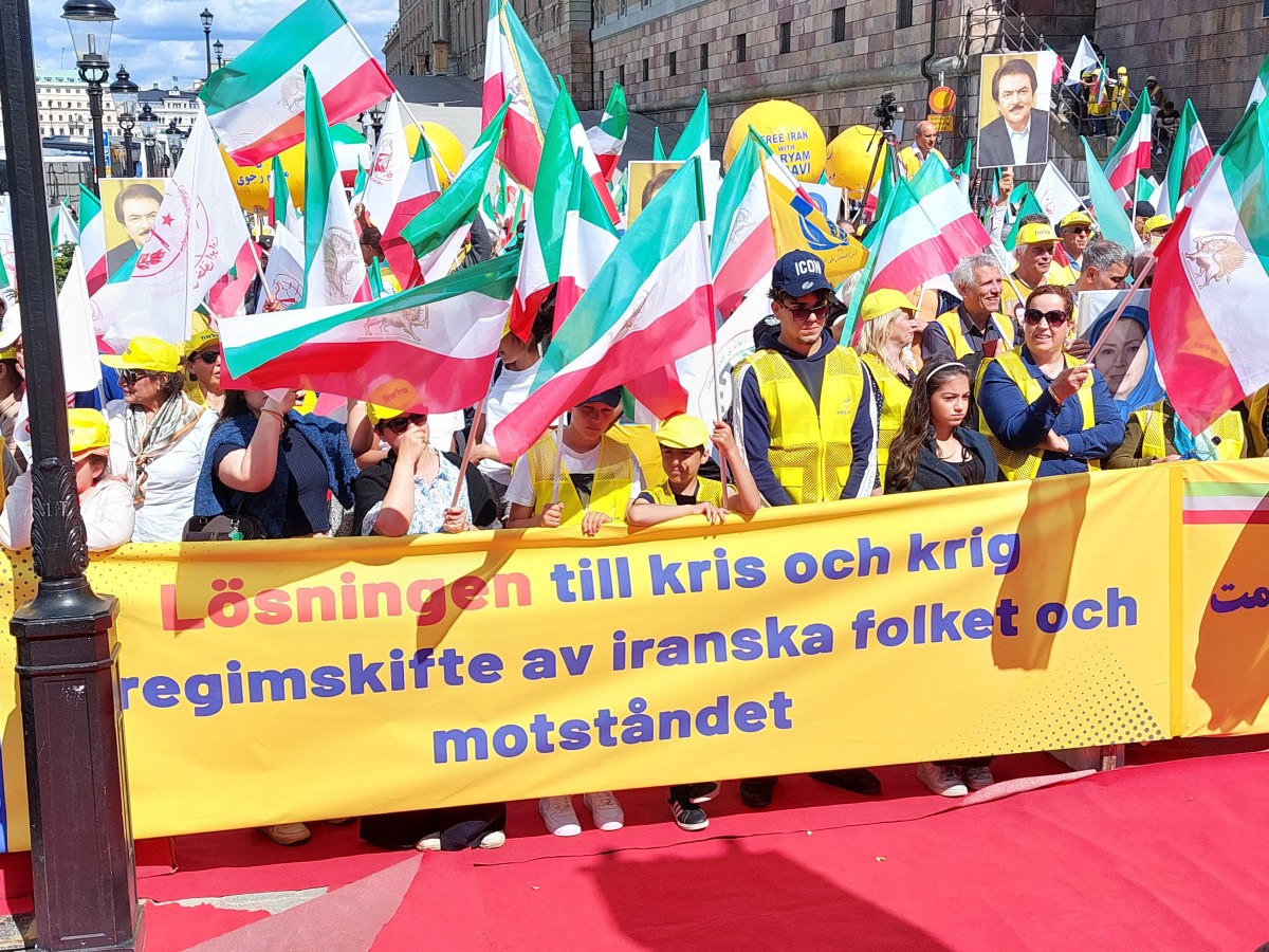 Demonstration mot Iranska Regimen: Midsommardagen&nbsp;2025