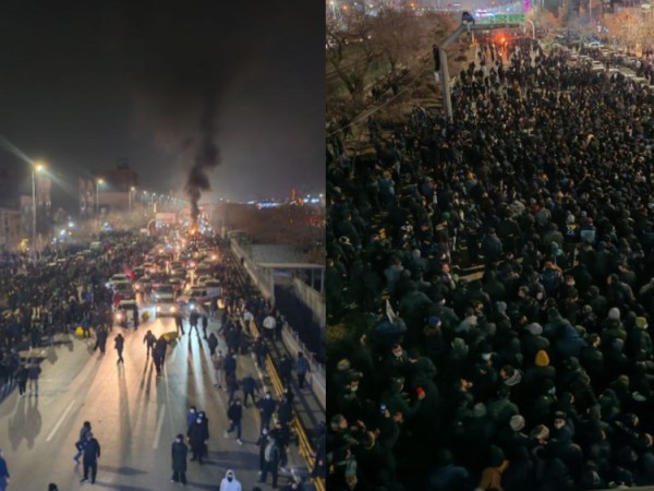 Irans uppror dag 12: Revolutionen intensifieras när regim sätter in utländska legosoldater och svärtar ut&nbsp;internet