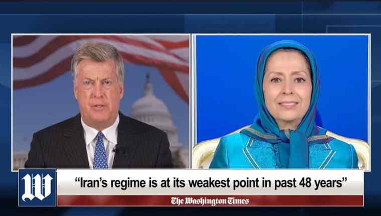 Exklusiv intervju med Washington Times: Maryam Rajavi om Irans demokratiska&nbsp;framtid
