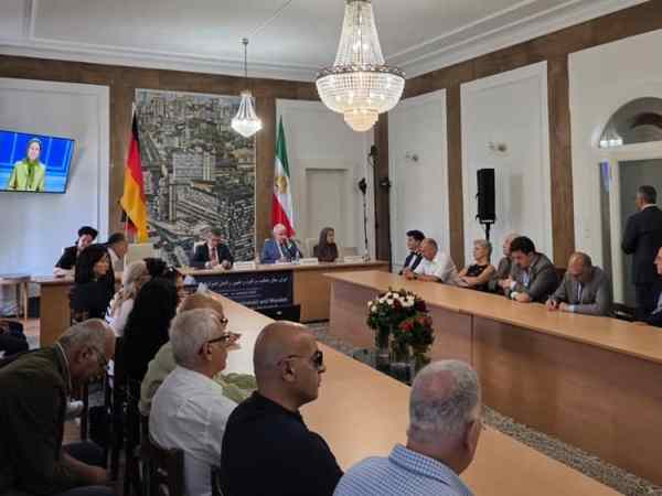 Tysk konferens stöder Irans demokratiska alternativ och granskar Europas politik gentemot&nbsp;Teheran